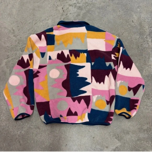 Patagonia Synchilla Full Zip Fleece Jacket Women's Size M Frontera Marble
Pink - Picture 2 of 9